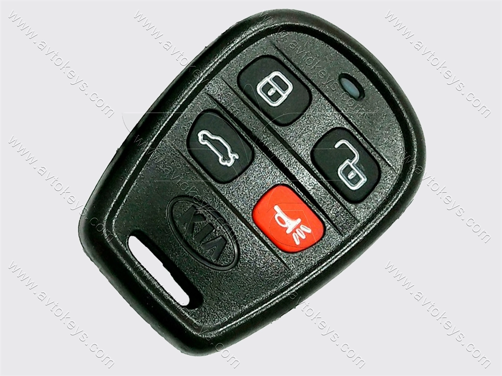 Корпус пульта Kia Optima, Sorento, Rio, Spectra, 3+1 кнопки