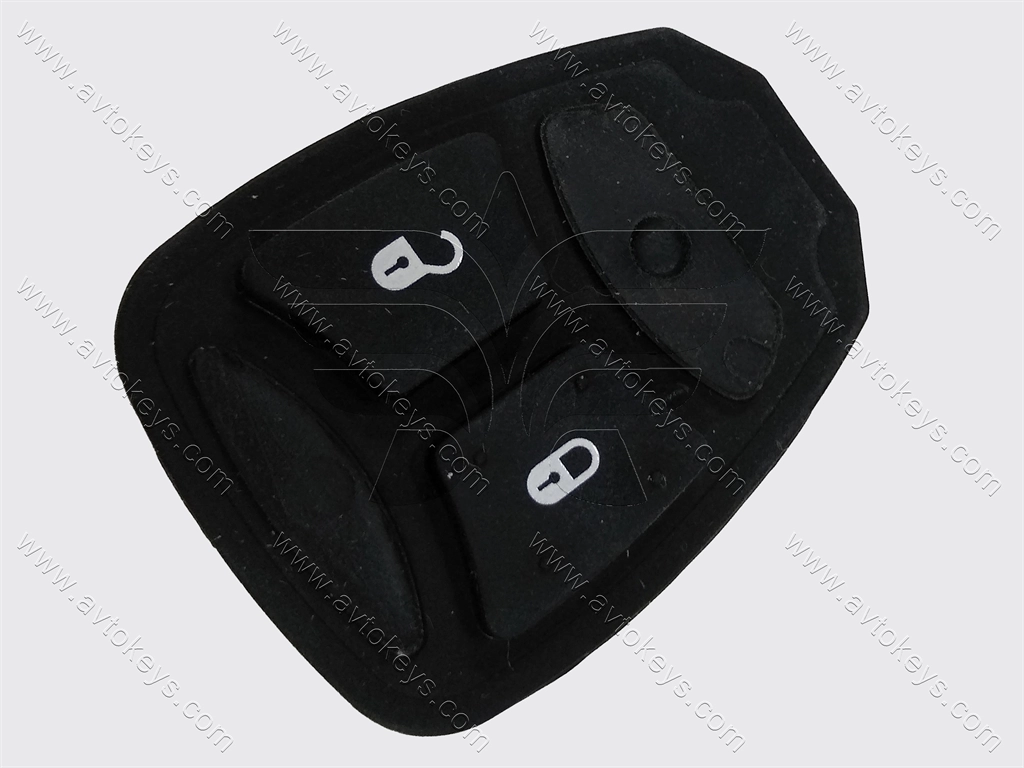 Chrysler/Doodge/Jeep кнопки (гумові) для ключа, 2 кнопки, тип 1