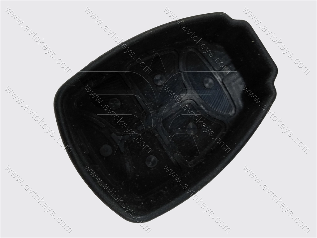 Chrysler/Doodge/Jeep кнопки (гумові) для ключа, 2 кнопки, тип 2 - Зображення 2