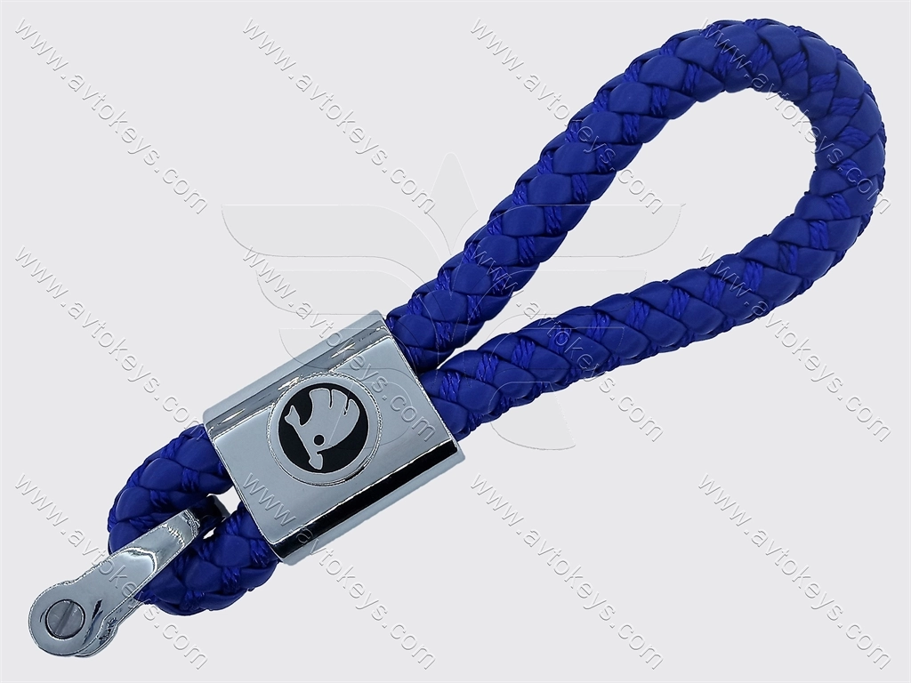 Фірмовий брелок з емблемою Skoda, підходить для більшості моделей ключів