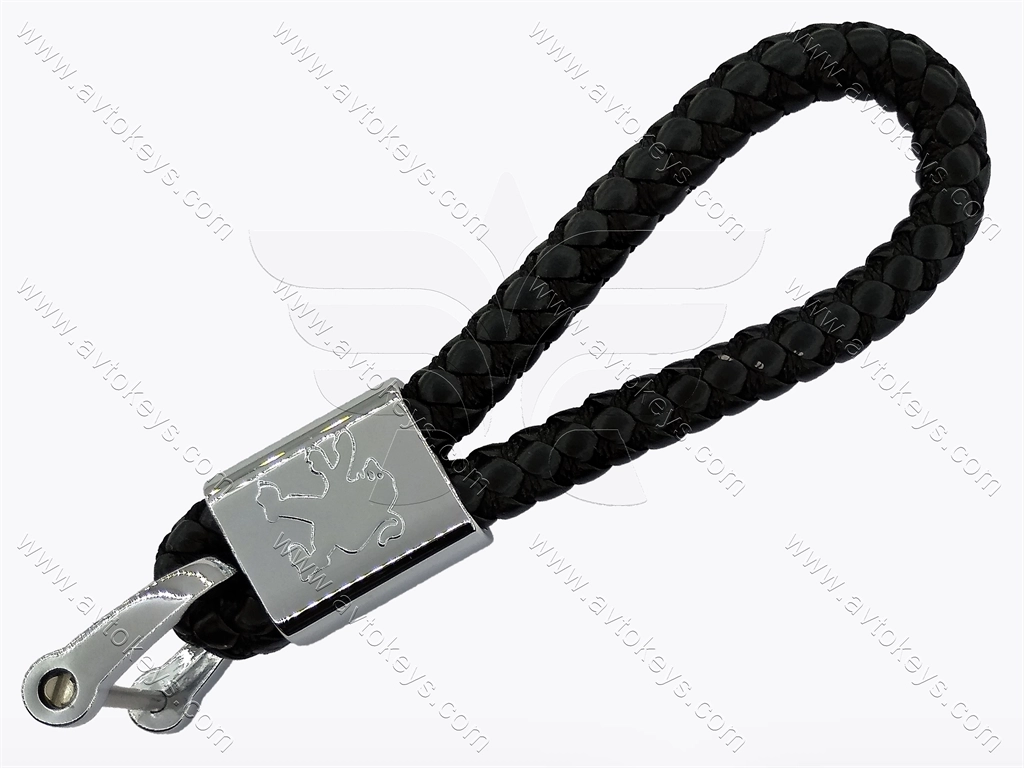 Фірмовий брелок з емблемою Peugeot, підходить для більшості моделей ключів