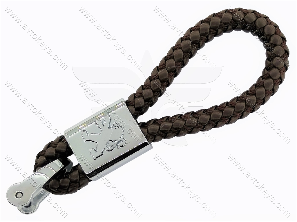 Фірмовий брелок з емблемою Peugeot, підходить для більшості моделей ключів