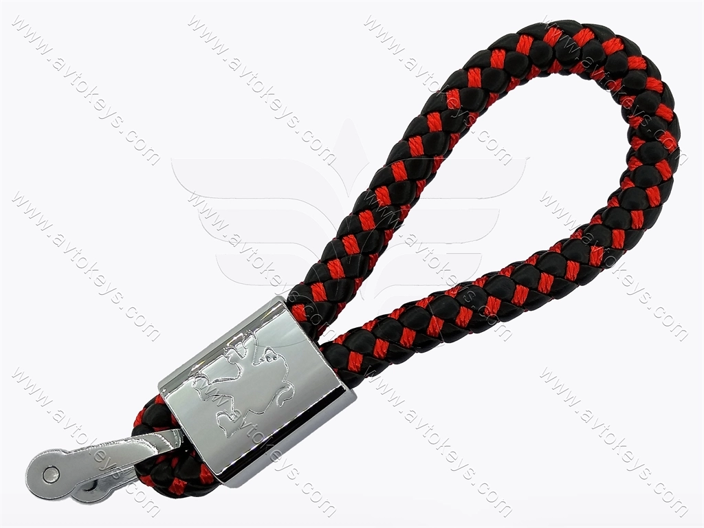 Фірмовий брелок з емблемою Peugeot, підходить для більшості моделей ключів