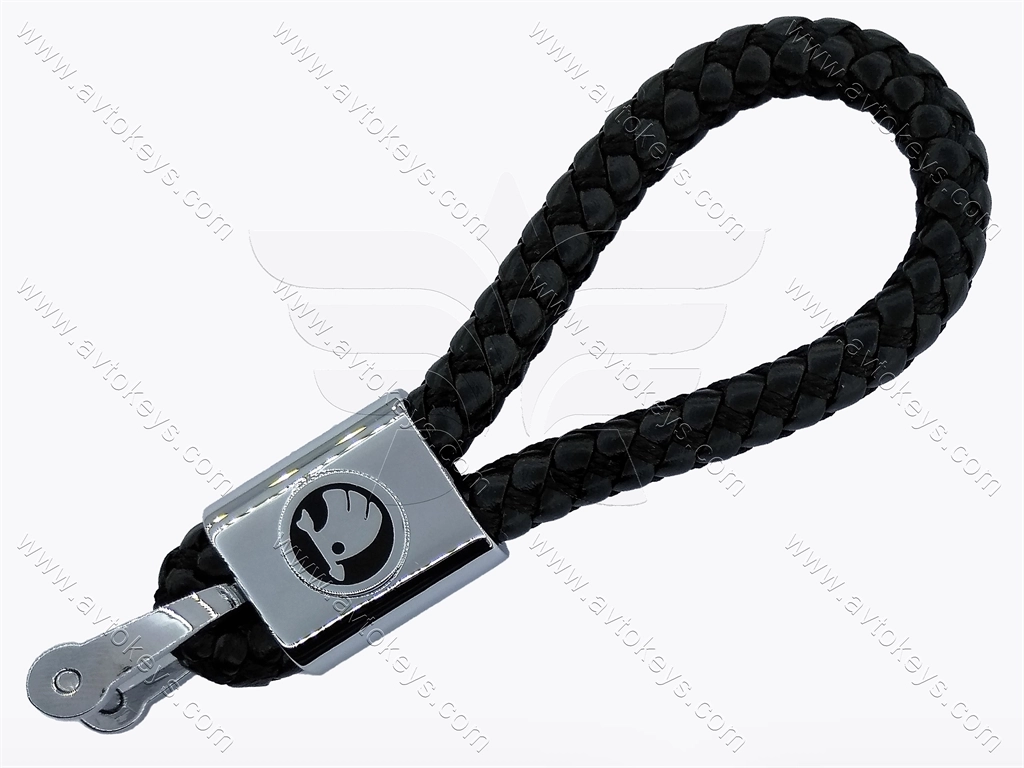 Фірмовий брелок з емблемою Skoda, підходить для більшості моделей ключів