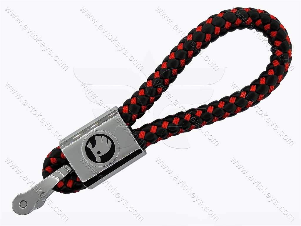 Фірмовий брелок з емблемою Skoda, підходить для більшості моделей ключів