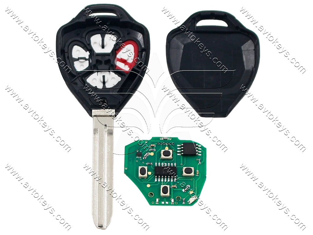 Універсальний ключ B05-3+1, для програматора KD, KEYDIY - Зображення 5