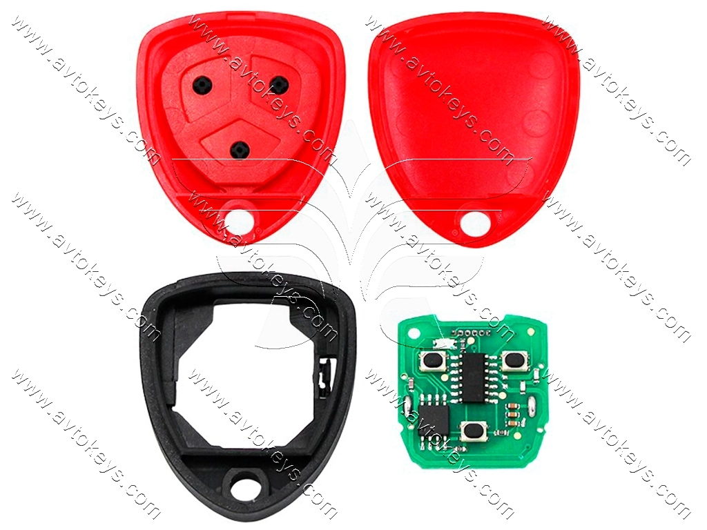 Універсальний ключ B17-2, для програматора KD, KEYDIY — изображение 2