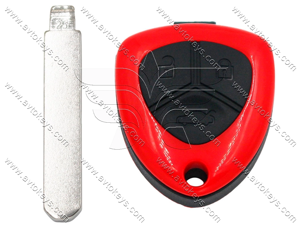 Універсальний ключ B17-3, для програматора KD, KEYDIY — изображение 3