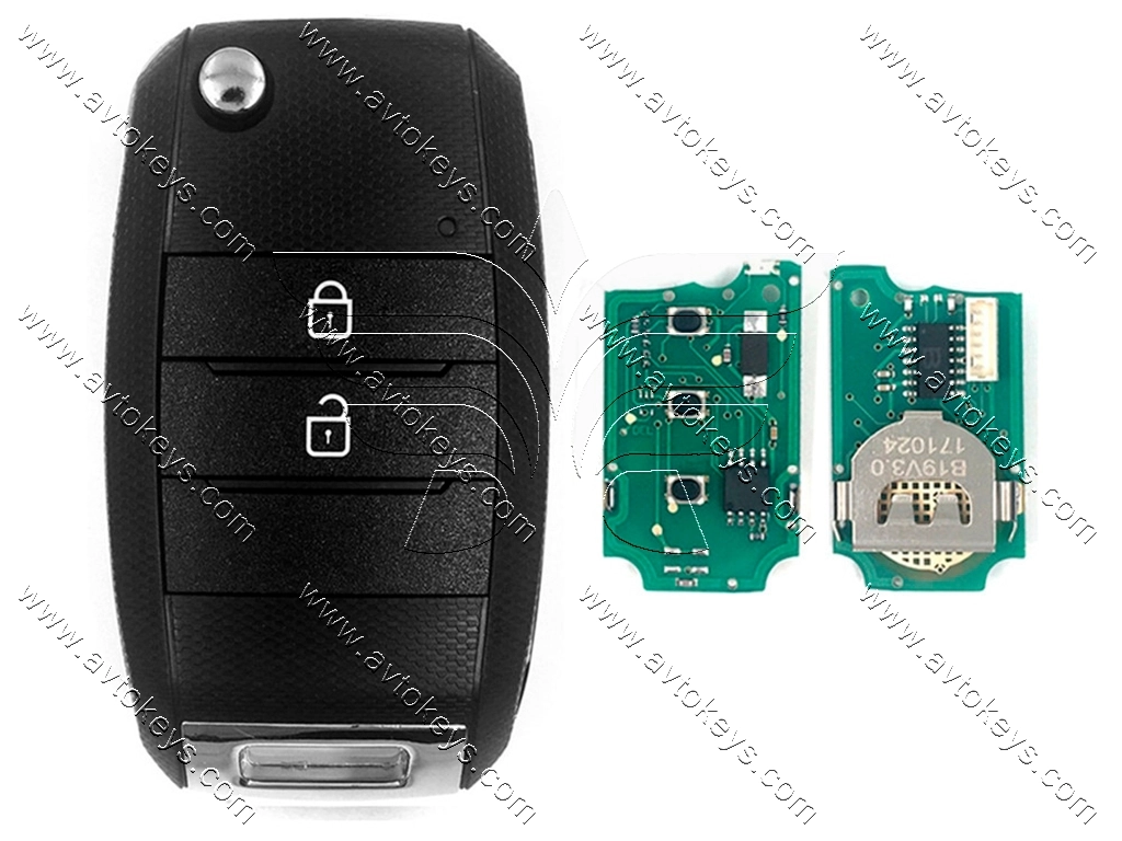 Універсальний ключ B19-2, для програматора KD, KEYDIY — изображение 5