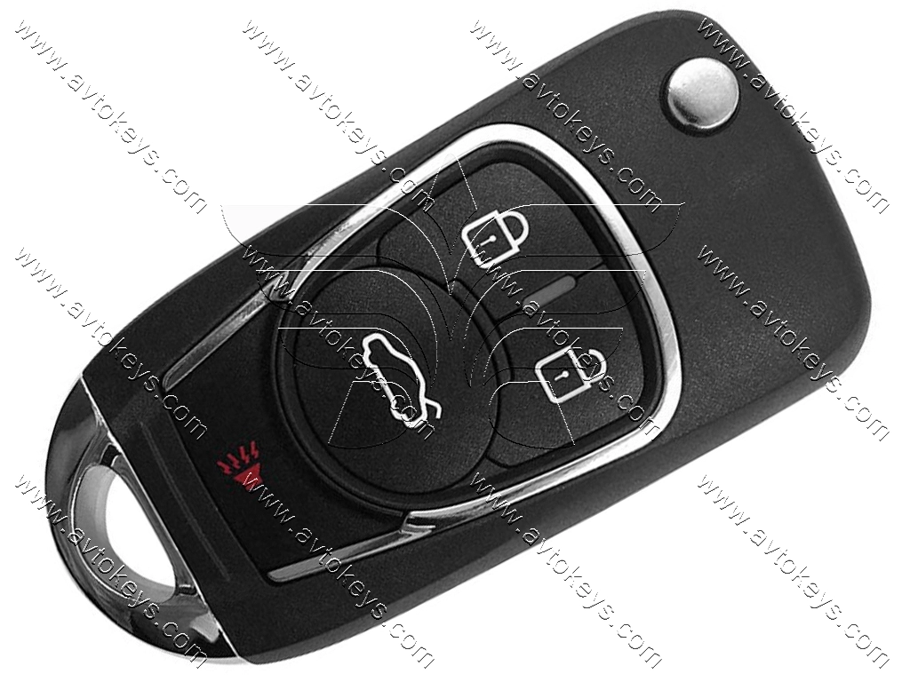 Універсальний ключ B22-3+1, для програматора KD, KEYDIY