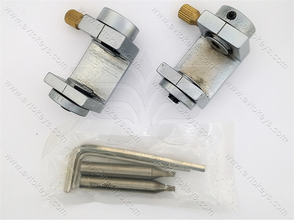 Пристосування для нарізання ключів Ford