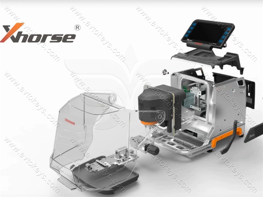Станок для нарізки ключів з ЧПУ, XC-Mini Plus (Condor XC-MINI II), Xhorse - Зображення 2