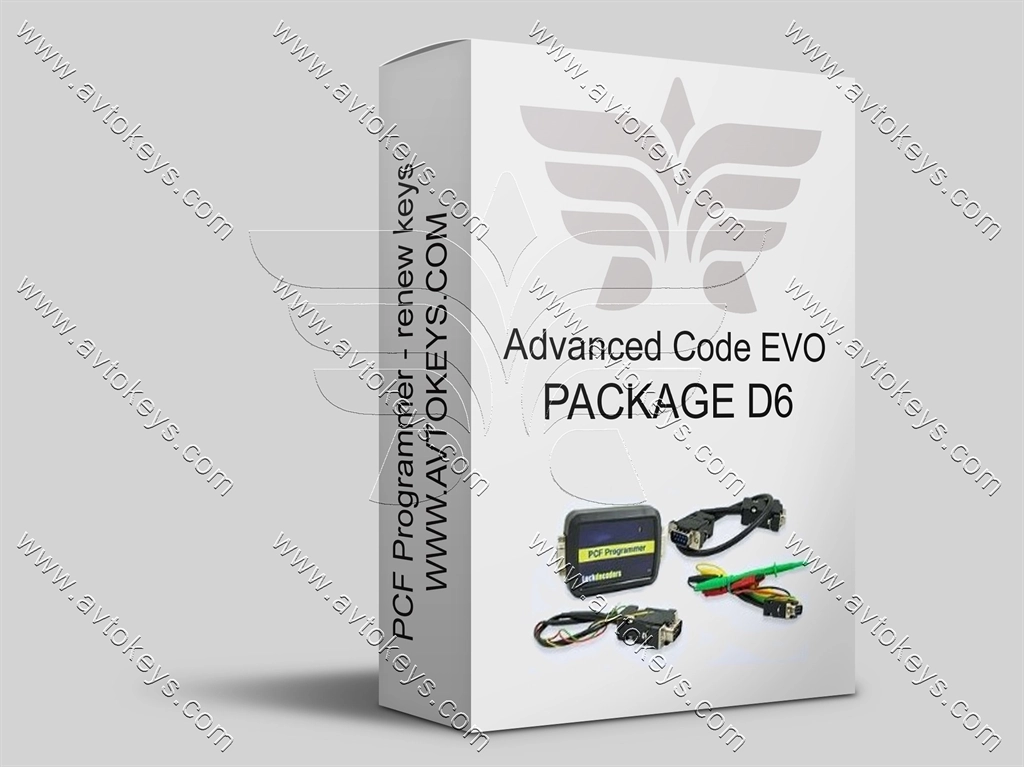 Package D6 для програматора Advanced Code EVO, ADE Group