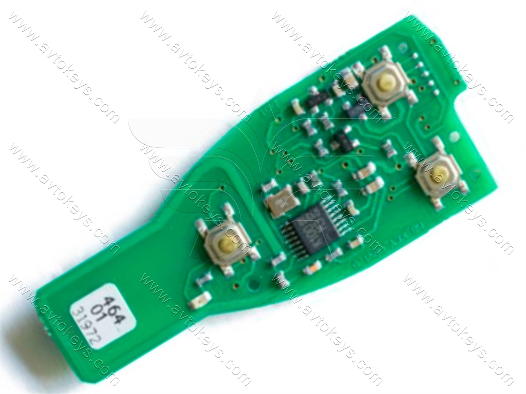 Універсальний ключ TA12, PCB for Mercedes, інфрачервоний, 433 Mhz, ABRITES