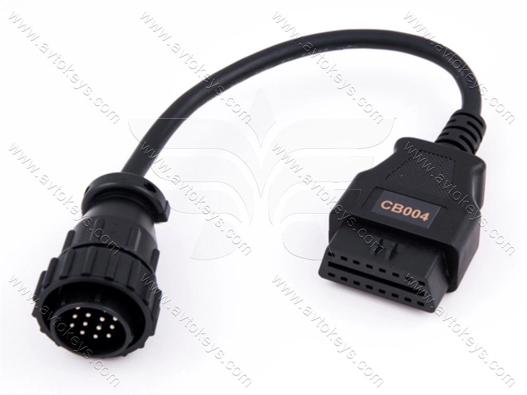 Кабель CB004, 14 pins round diagnostic connector for MB Sprinter для програматора AVDI, ABRITES
