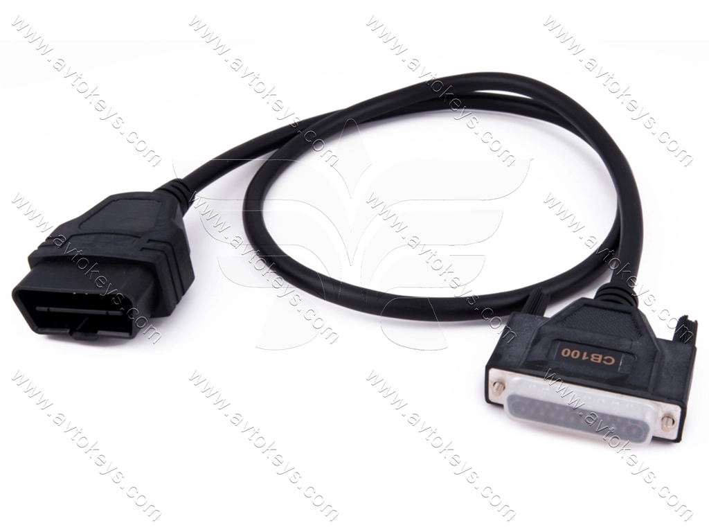 Кабель CB100, OBDII cable (SAE J1962) для програматора AVDI, ABRITES