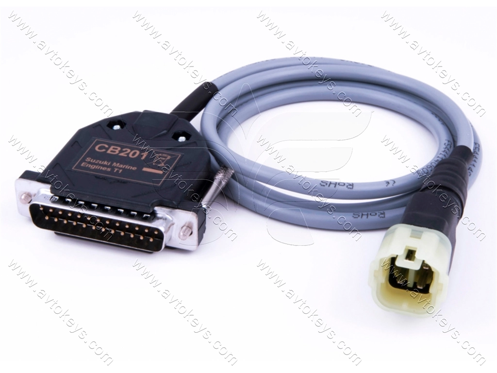 Кабель CB201, connection with Suzuki Marine Engines, тип 1, для програматора AVDI, ABRITES