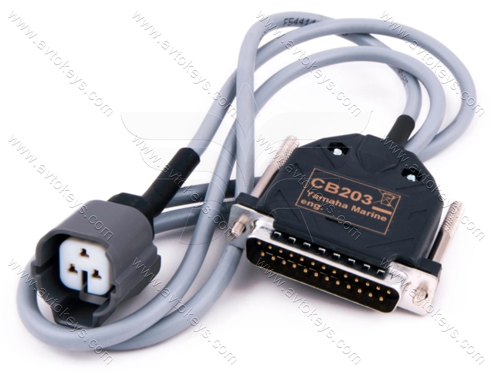 Кабель CB203, connection with Yamaha Marine Engines для програматора AVDI, ABRITES