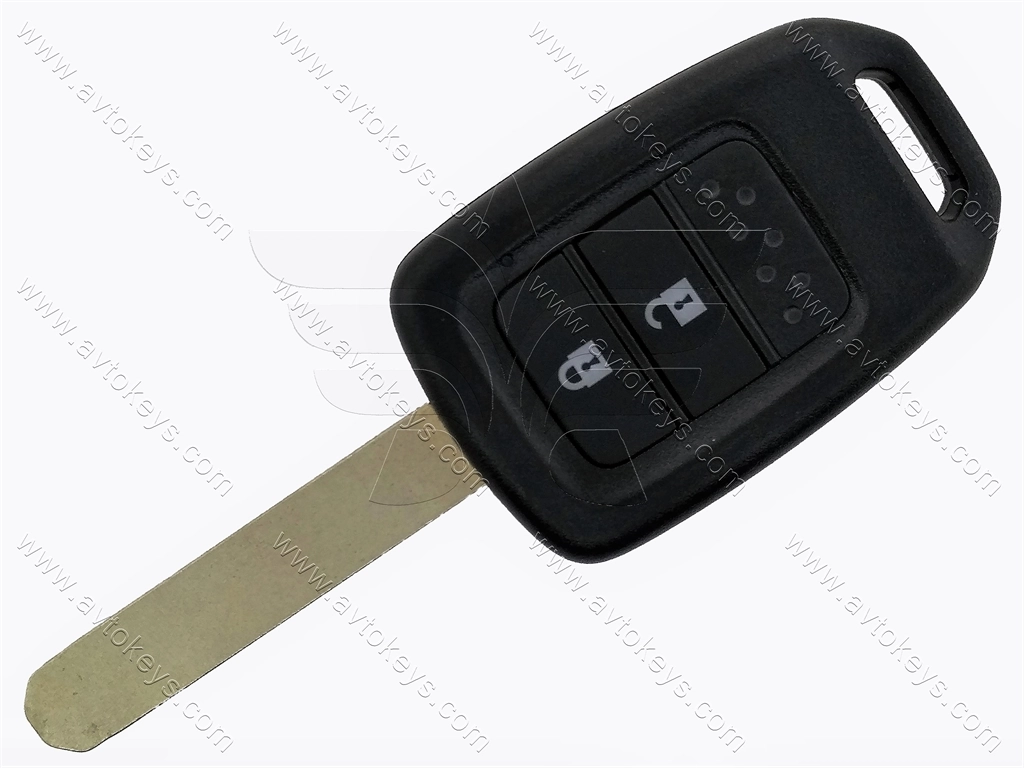 Ключ Honda Crider, City, BR-V, Сivic, 433 Mhz, PCF7961X/ Hitag 3/ ID47, 2 кнопки