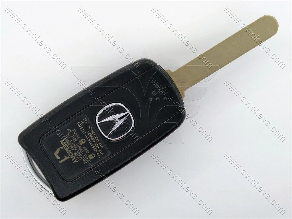 Викидний ключ Acura MDX, Америка, 315Mhz, N5F0602A1A, ID 46/ 7936, 3+1 кнопки - Зображення 2