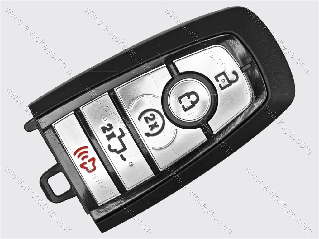 Смарт ключ Ford F-150, F-250, F-350, F-450, F-550, 902 Mhz, A2C93142600, PCF7953P/ Hitag Pro/ ID49, 4+1 кнопки