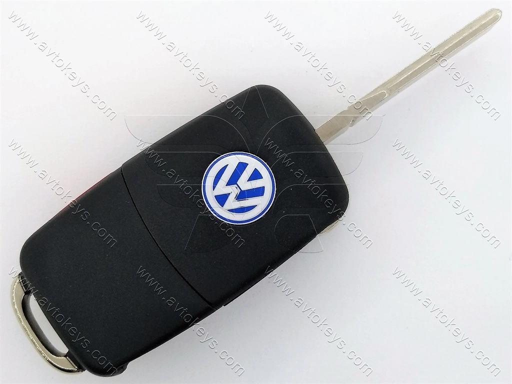 Викидний ключ Volkswagen Golf, Jetta, GTI та інші, 315 Mhz, 1K0 959 753 H, ID48, 3+1 кнопки - Зображення 3