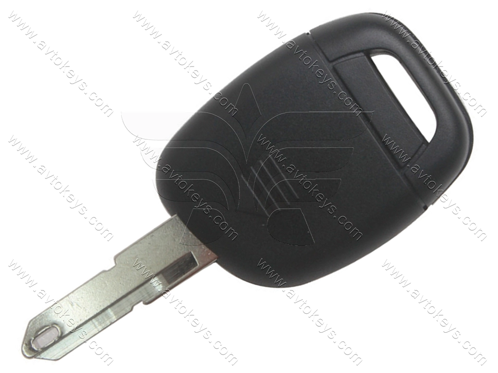 Ключ Renault Kangoo, Clio, 433 Mhz, PCF7946A/ Hitag 2/ ID46, 1 кнопка, лезо NE73 — изображение 2