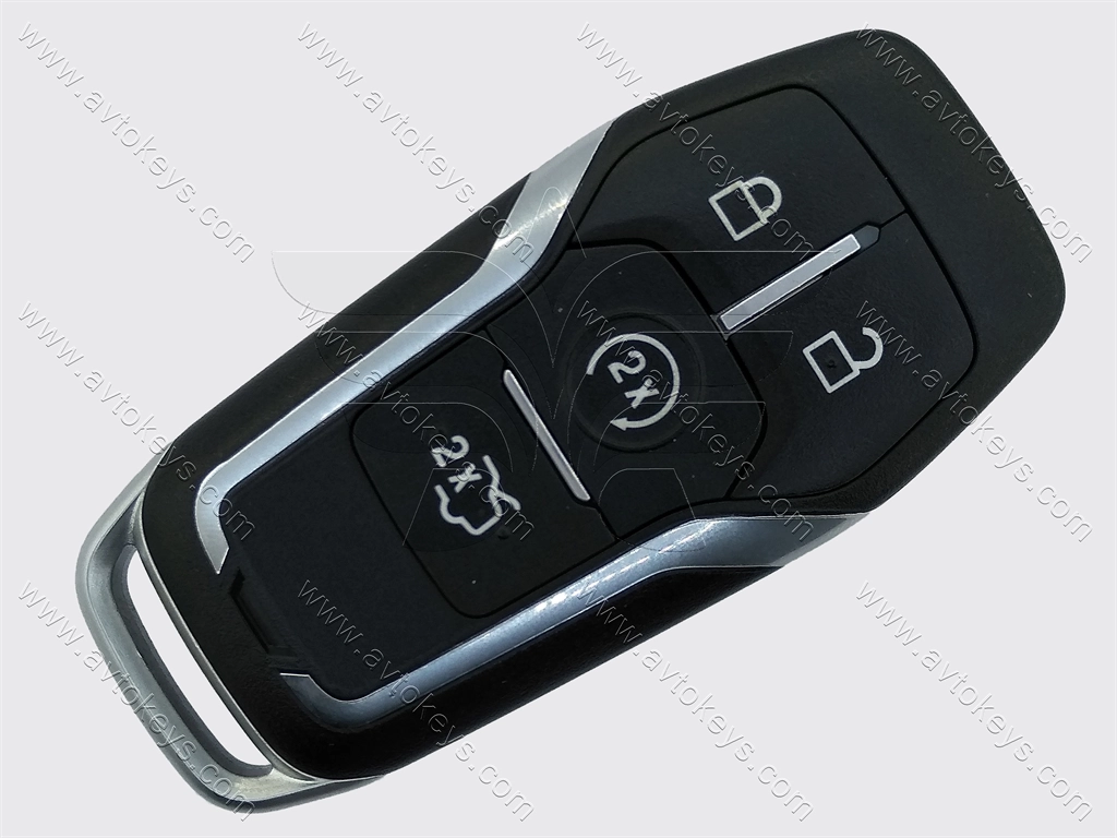 Смарт ключ Ford Mondeo, Focus, Fiesta та інші, 433 Mhz, A2C81541400, PCF7953/ Hitag Pro, 4 кнопки