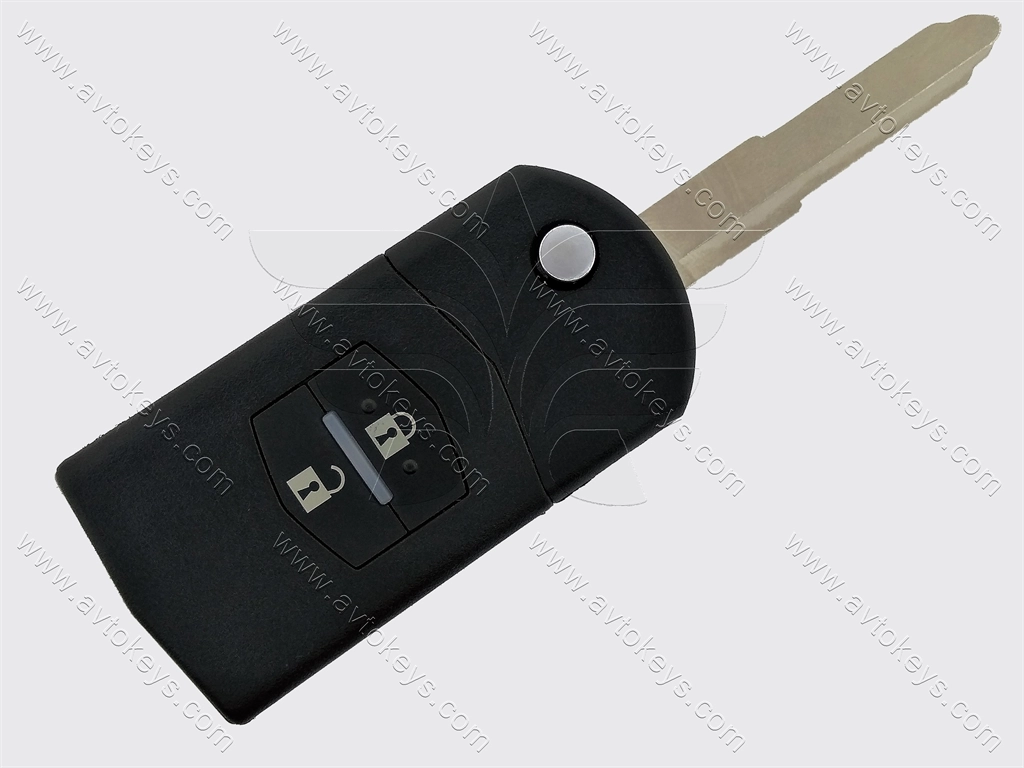Викидний ключ Mazda 3, 6, 433 Mhz, 4D-63, Visteon 41521, 2 кнопки, лезо MAZ24R