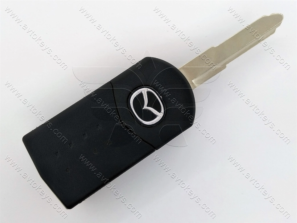 Викидний ключ Mazda 3, 6, 433 Mhz, 4D-63, Visteon 41528, 3 кнопки, лезо MAZ24R — изображение 2
