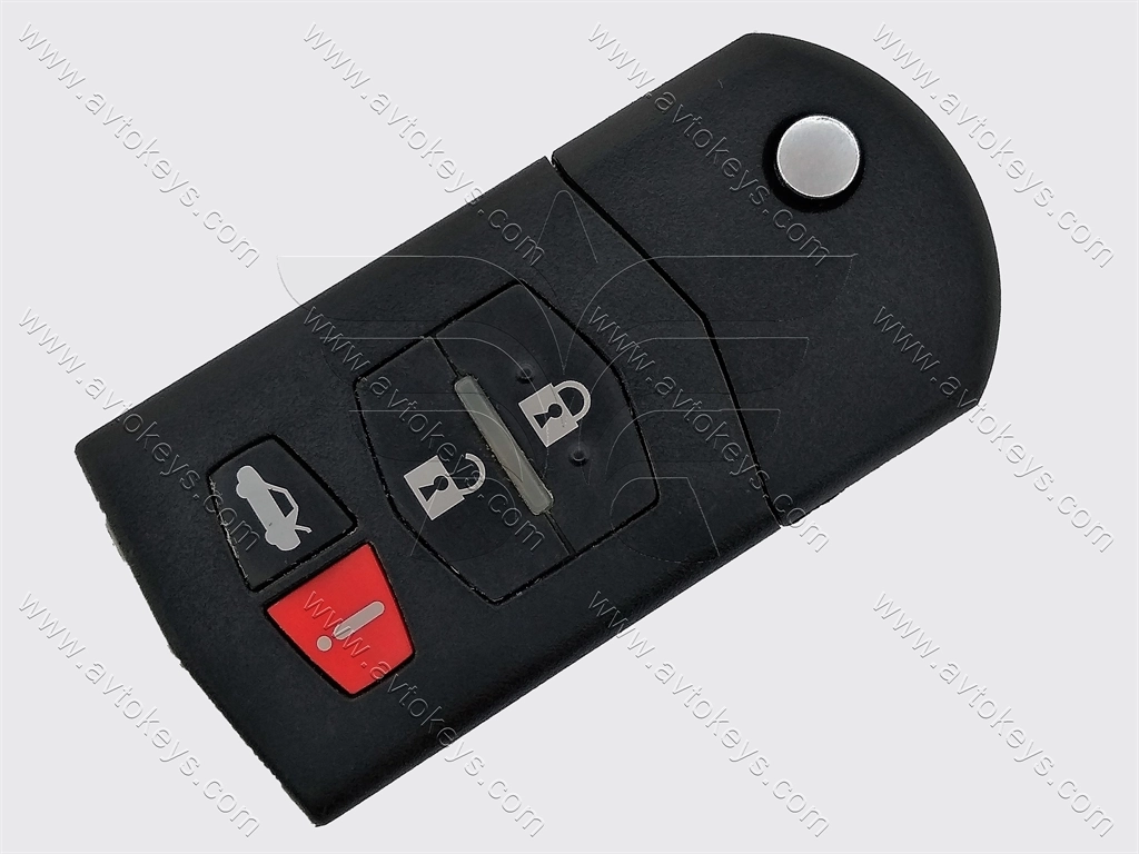 Викидний ключ Mazda 6, 315 Mhz, 4D-63, KPU41788, 3+1 кнопки, лезо MAZ24R — изображение 3