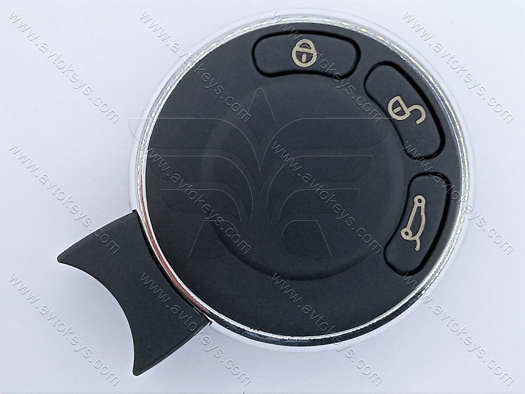 Смарт ключ Mini Cooper, 433 Mhz, PCF7945A/ Hitag 2/ ID46, 3 кнопки
