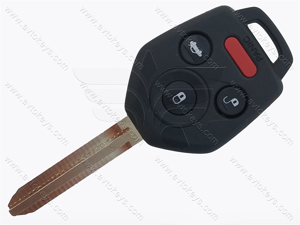 Ключ Subaru Forester, Impreza, Outback та інші, 315 Mhz, CWTWB1U811, ID4D-60 80 bit/ G-chip, 3+1 кнопки, лезо TOY43R, OEM