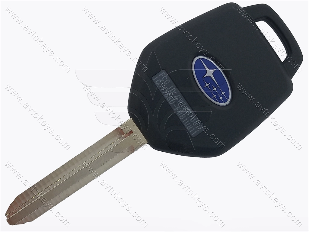 Ключ Subaru Forester, Impreza, Outback та інші, 315 Mhz, CWTWB1U811, ID4D-60 80 bit/ G-chip, 3+1 кнопки, лезо TOY43R, OEM — изображение 2