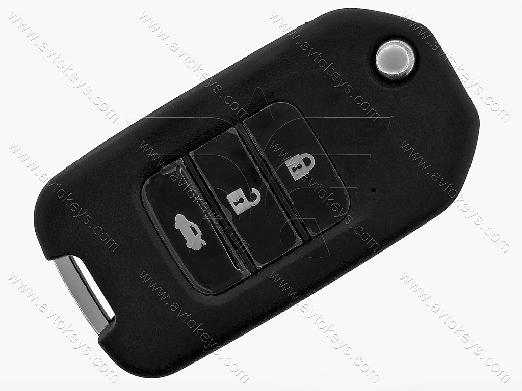 Викидний ключ Honda Accord, 433 Mhz, A-чіп/ Hitag 3/ ID47, TWB1G721, 3 кнопки, лезо HON66 - Зображення 3