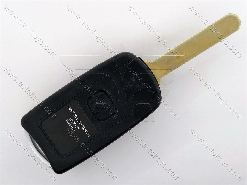 Викидний ключ Honda Accord, 433 Mhz, 2007DJ4041 HLIK-3T, PCF7936A/ Hitag 2/ ID46, 3 кнопки - Зображення 2