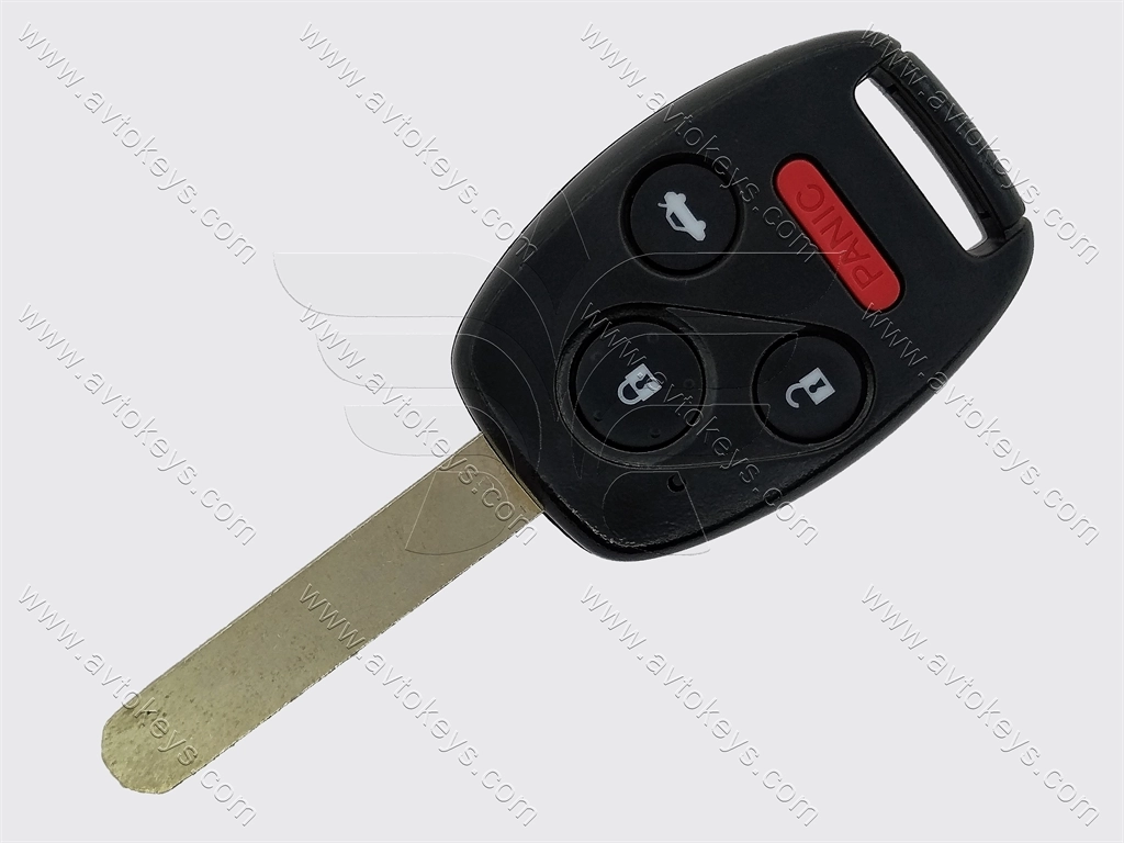 Ключ Honda Civic, Accord, 313.8 Mhz, N5F-A05TAA, PCF7961A/ Hitag 2/ ID46, 3+1 кнопки