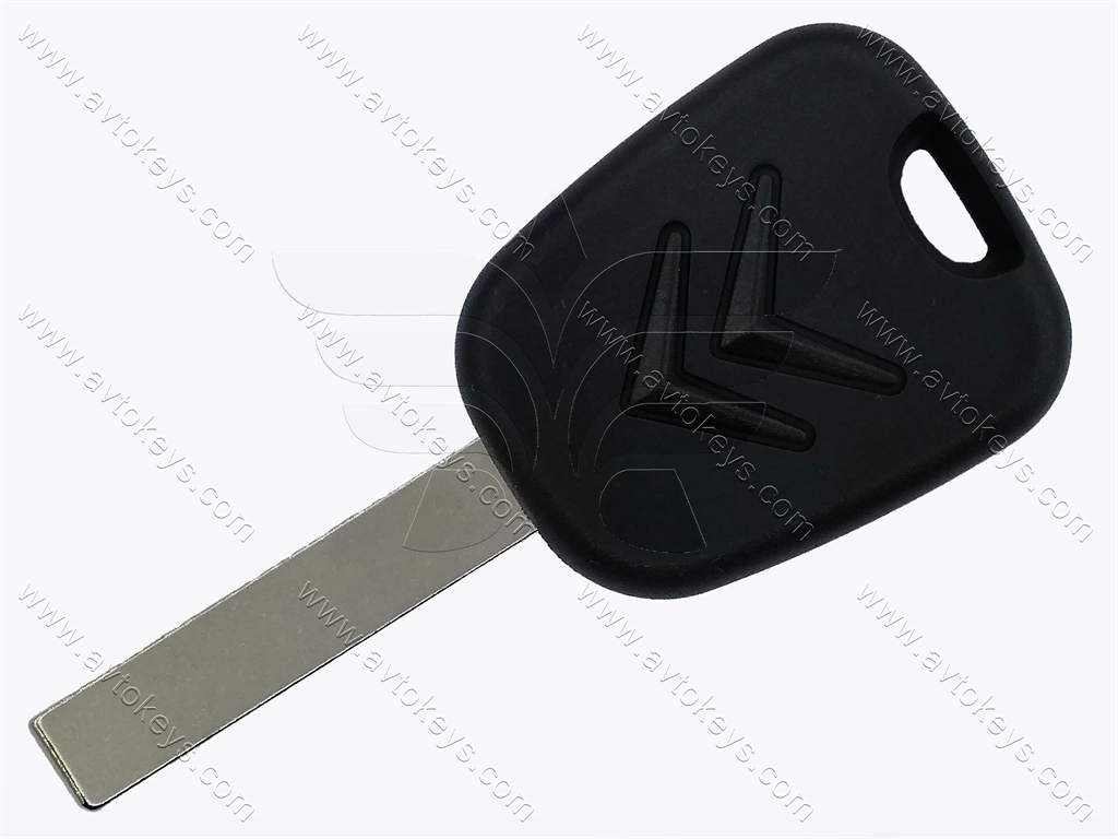 Корпус ключа з місцем під чіп Citroen C4 Picasso, C5, C8 та інші, лезо HU83