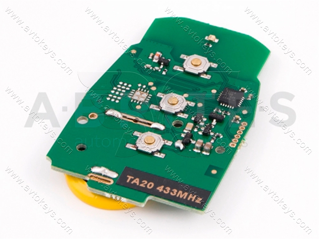 Універсальний ключ TA20, PCB (BCM2), 433 Mhz, ABRITES — изображение 2