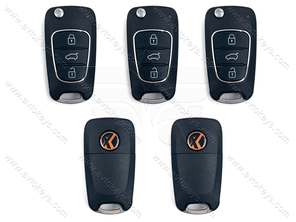 Універсальний ключ HYU.D Style, XNHY02EN для програматора Key Tool, Xhorse - Зображення 4