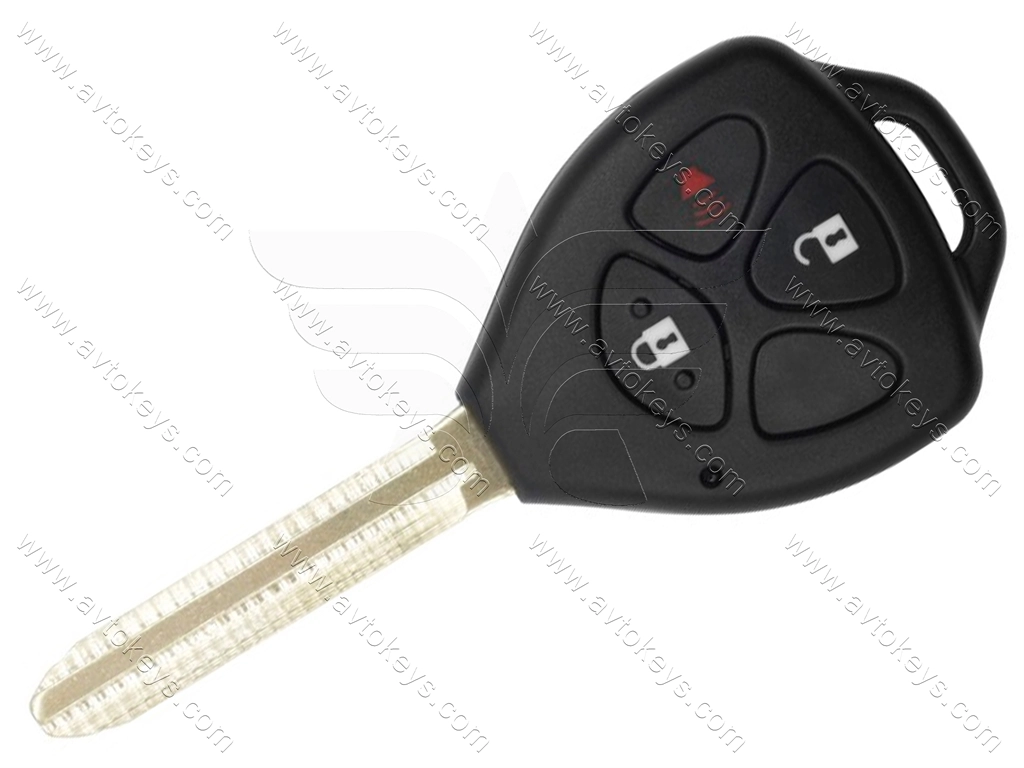 Універсальний ключ TOY.T Style, XKTO04EN для програматора Key Tool, Xhorse