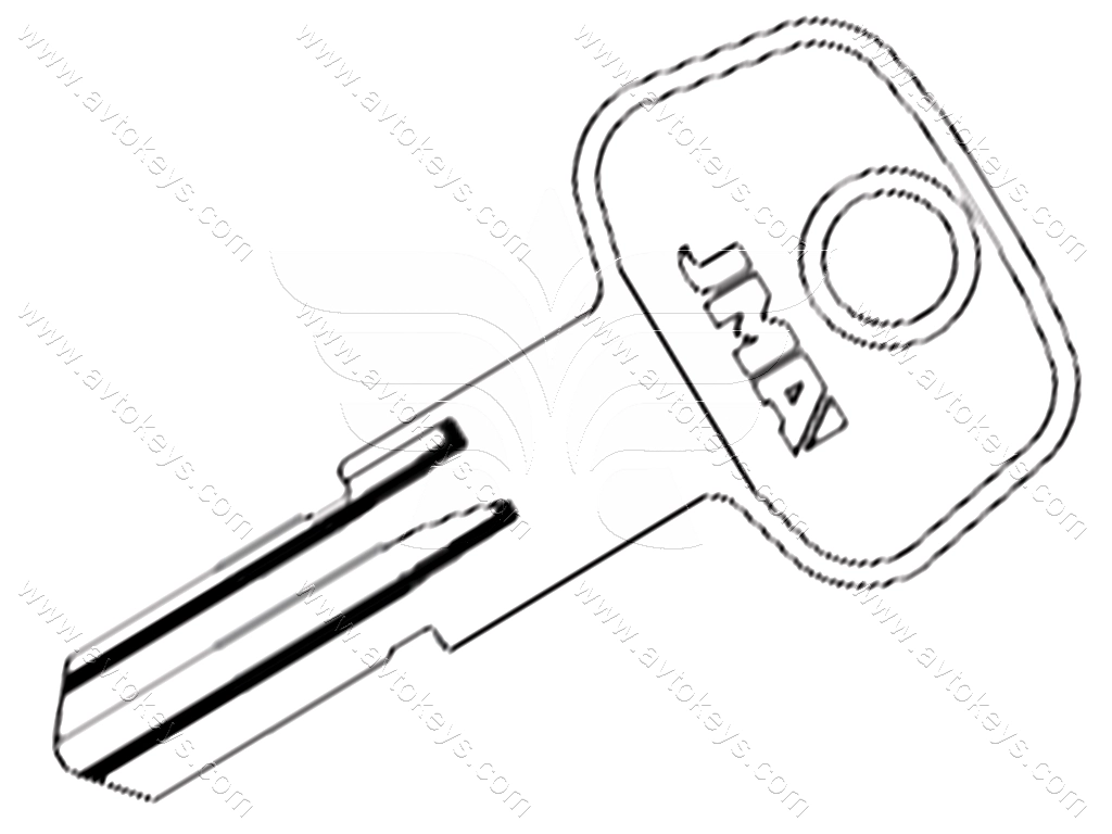 Заготовка ключа BL-2 JMA