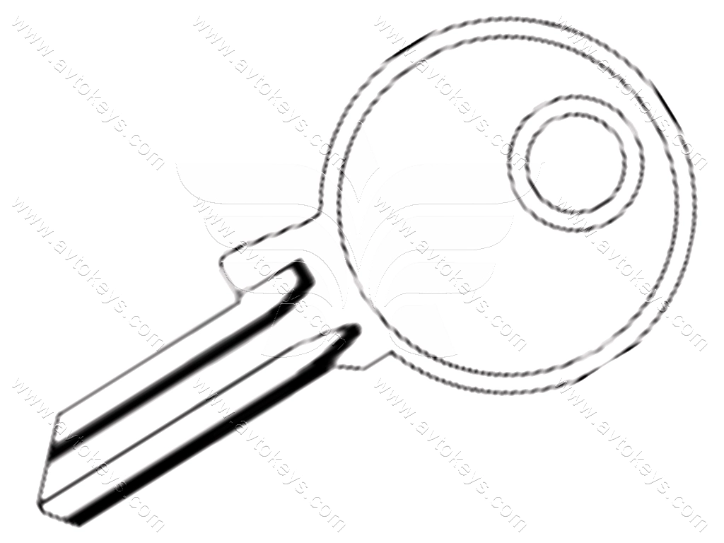 Заготовка ключа BL-1I JMA