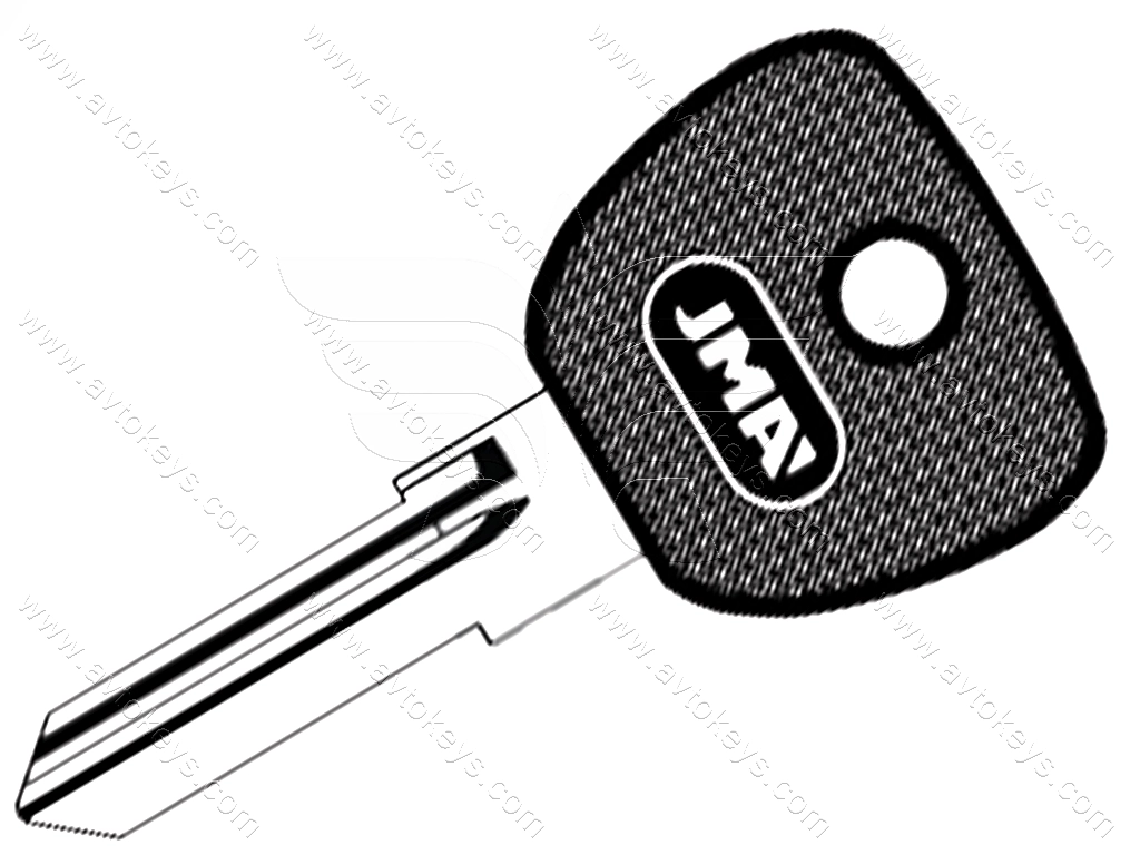 Заготовка ключа BM-2P JMA