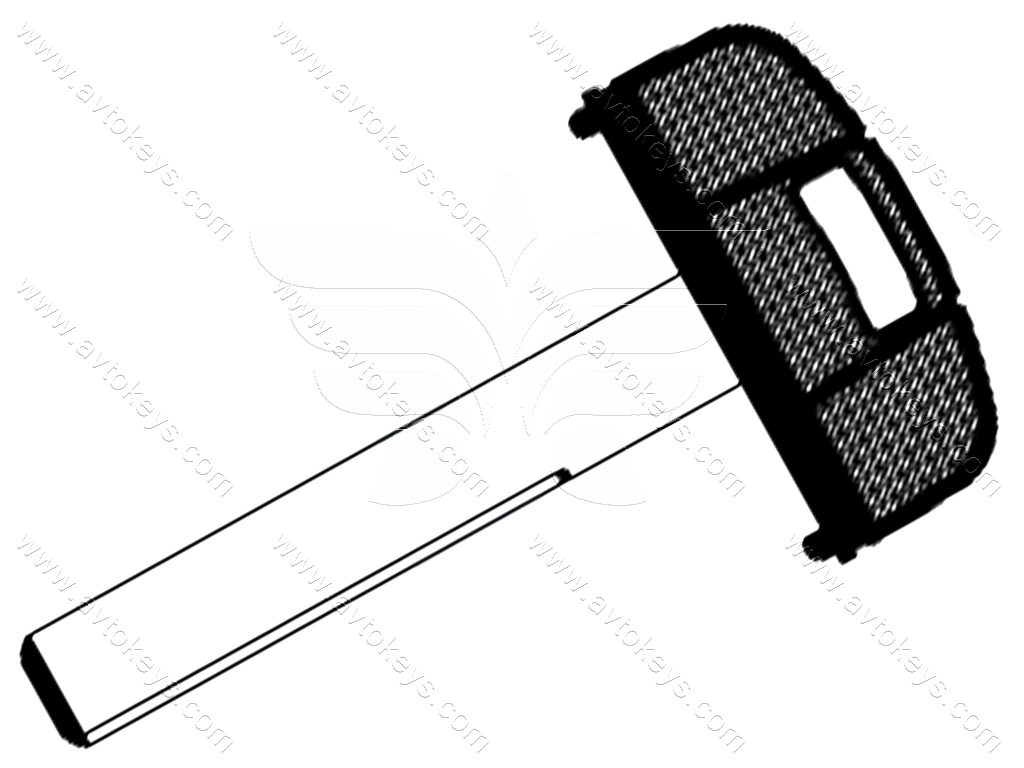 Заготовка ключа BM-6P1C1 JMA