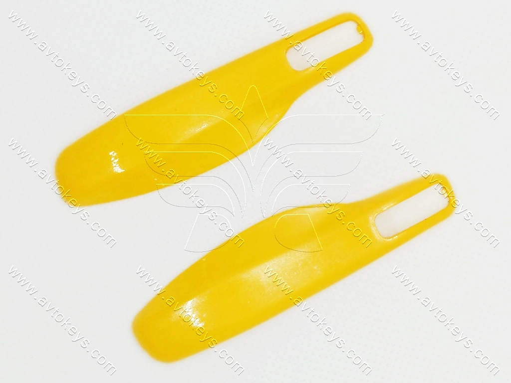 Бокові жовті вставки для смарт ключа Porsche Cayenne, Panamera, Macan