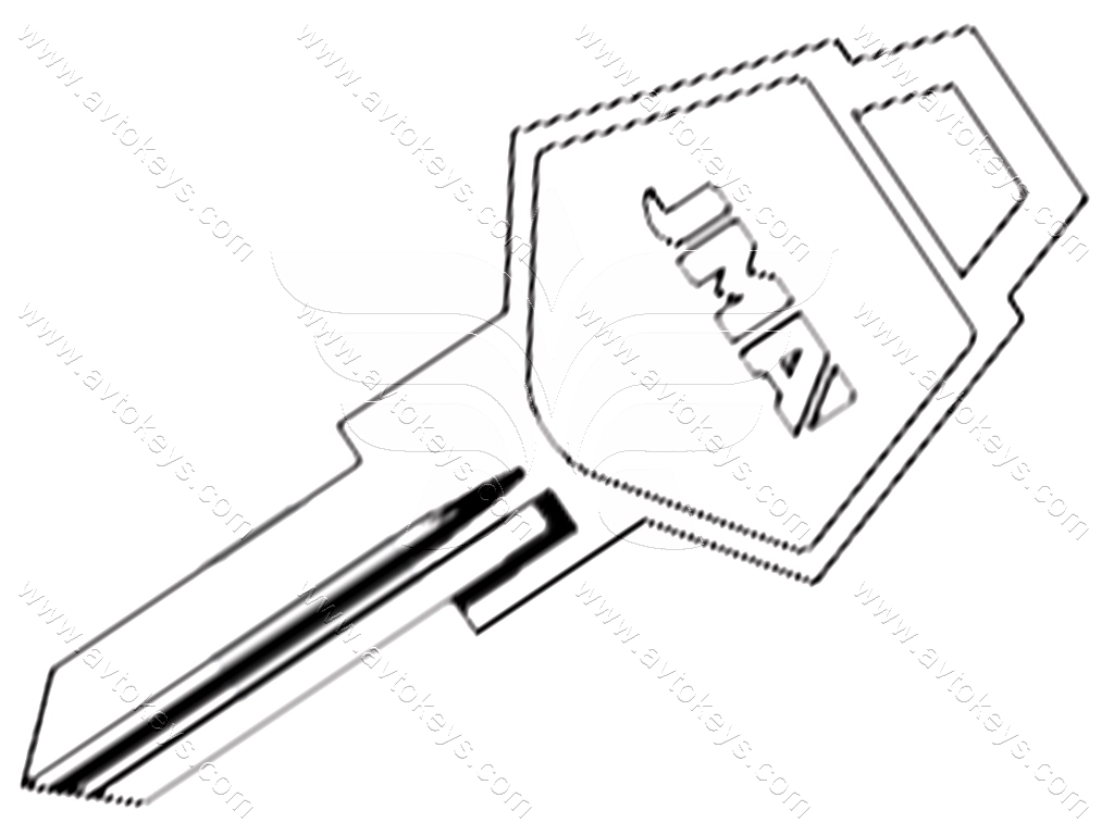 Заготовка ключа CHR-5 JMA