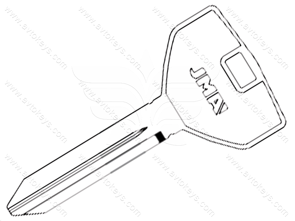 Заготовка ключа CHR-14 JMA