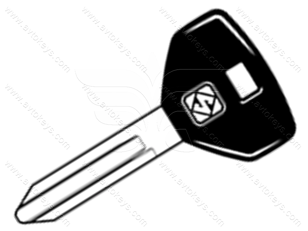 Заготовка ключа CY19P Silca