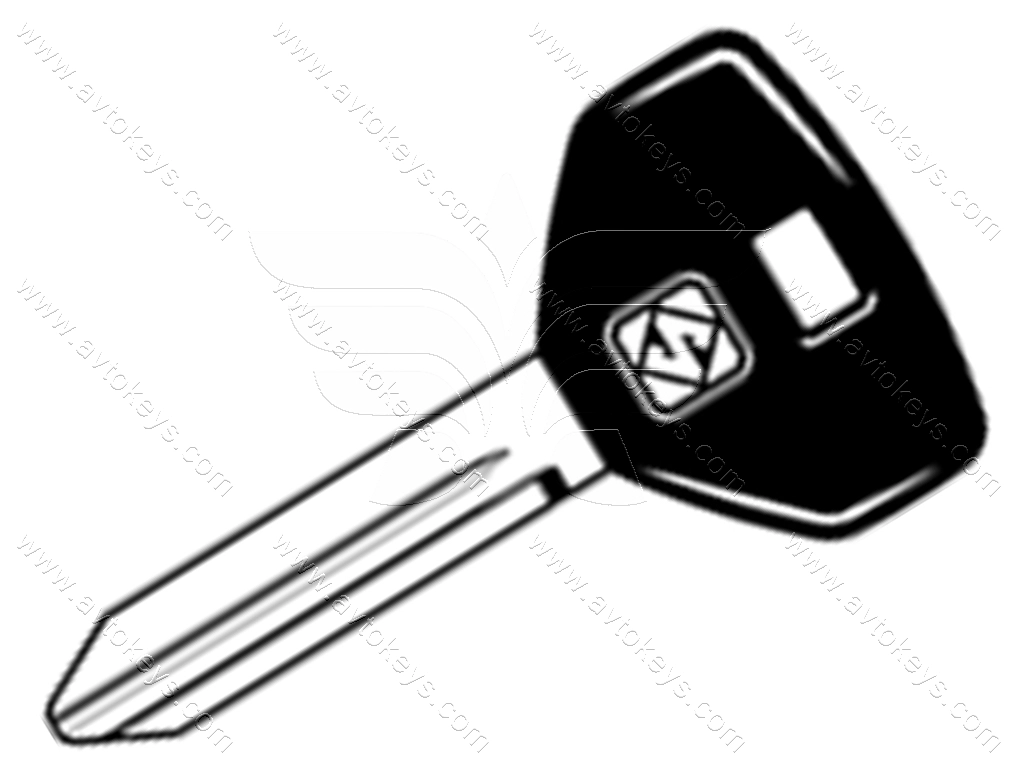 Заготовка ключа CY22P Silca